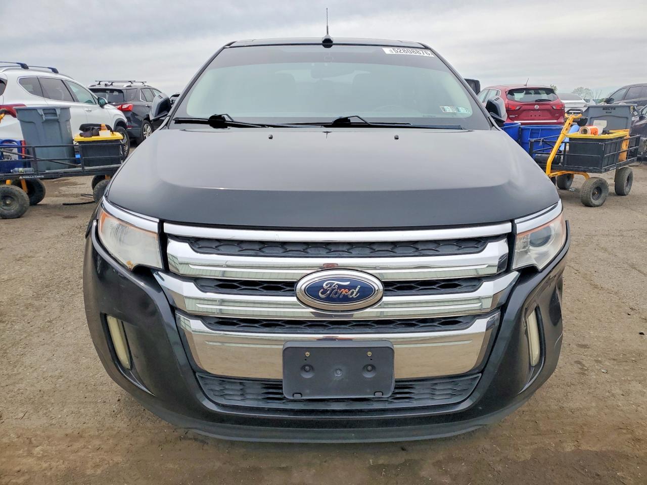 2013 Ford Edge Sel Black vin: 2FMDK4JC5DBB73296