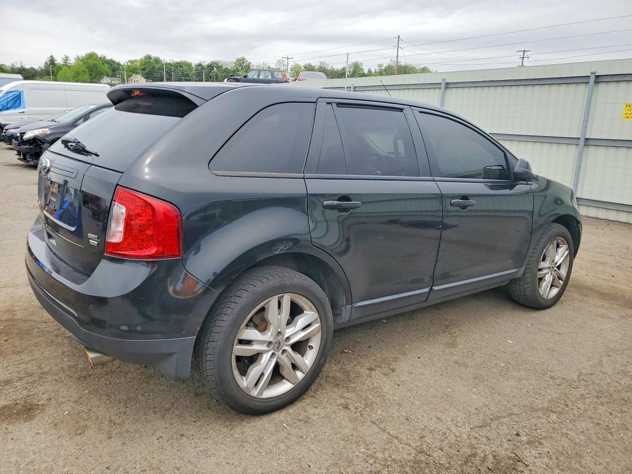 2013 Ford Edge Sel Black vin: 2FMDK4JC5DBB73296