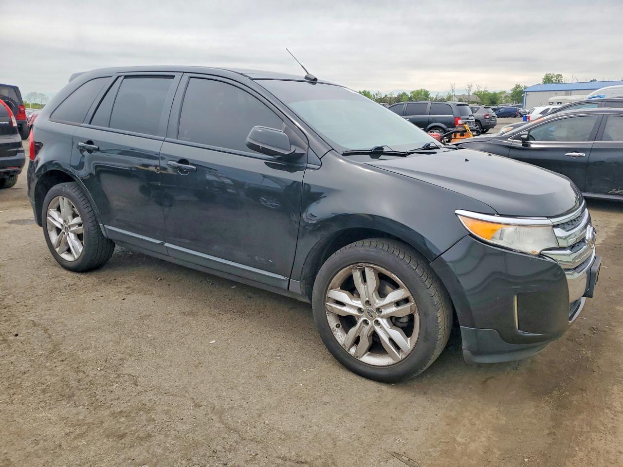 2013 Ford Edge Sel Black vin: 2FMDK4JC5DBB73296