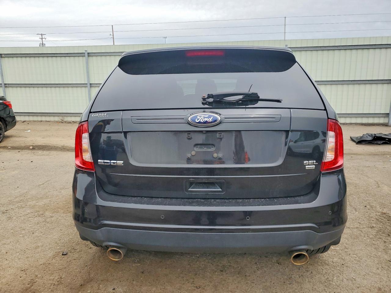 2013 Ford Edge Sel Black vin: 2FMDK4JC5DBB73296