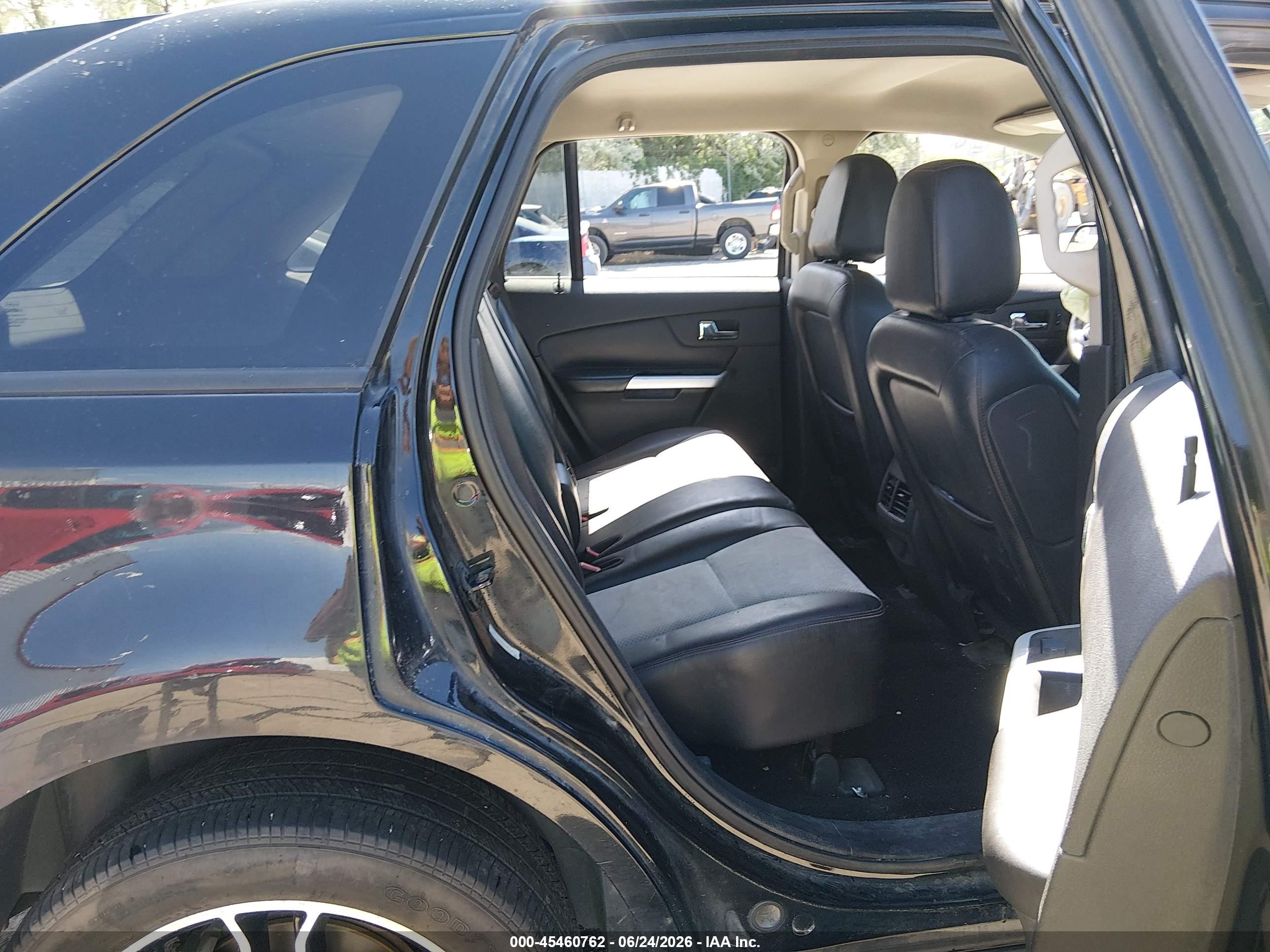 2013 Ford Edge Sel Black vin: 2FMDK4JC5DBC00030