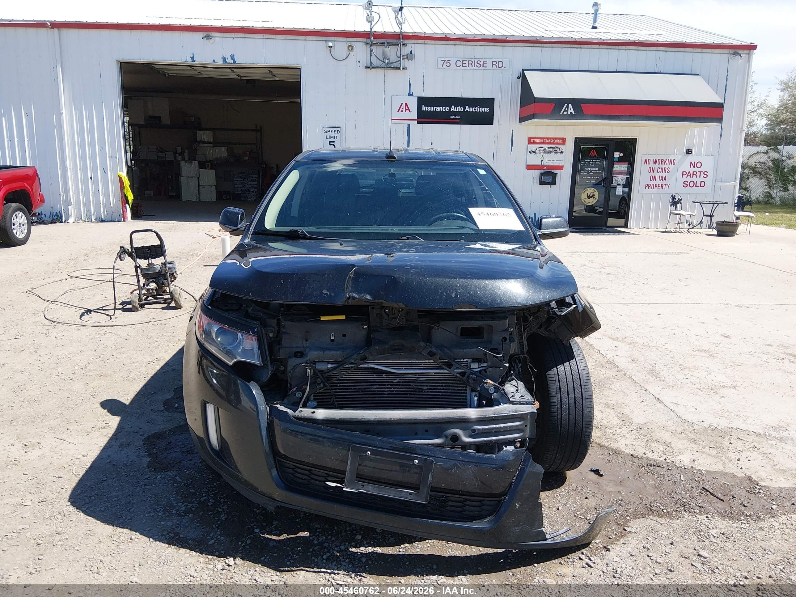 2013 Ford Edge Sel Black vin: 2FMDK4JC5DBC00030