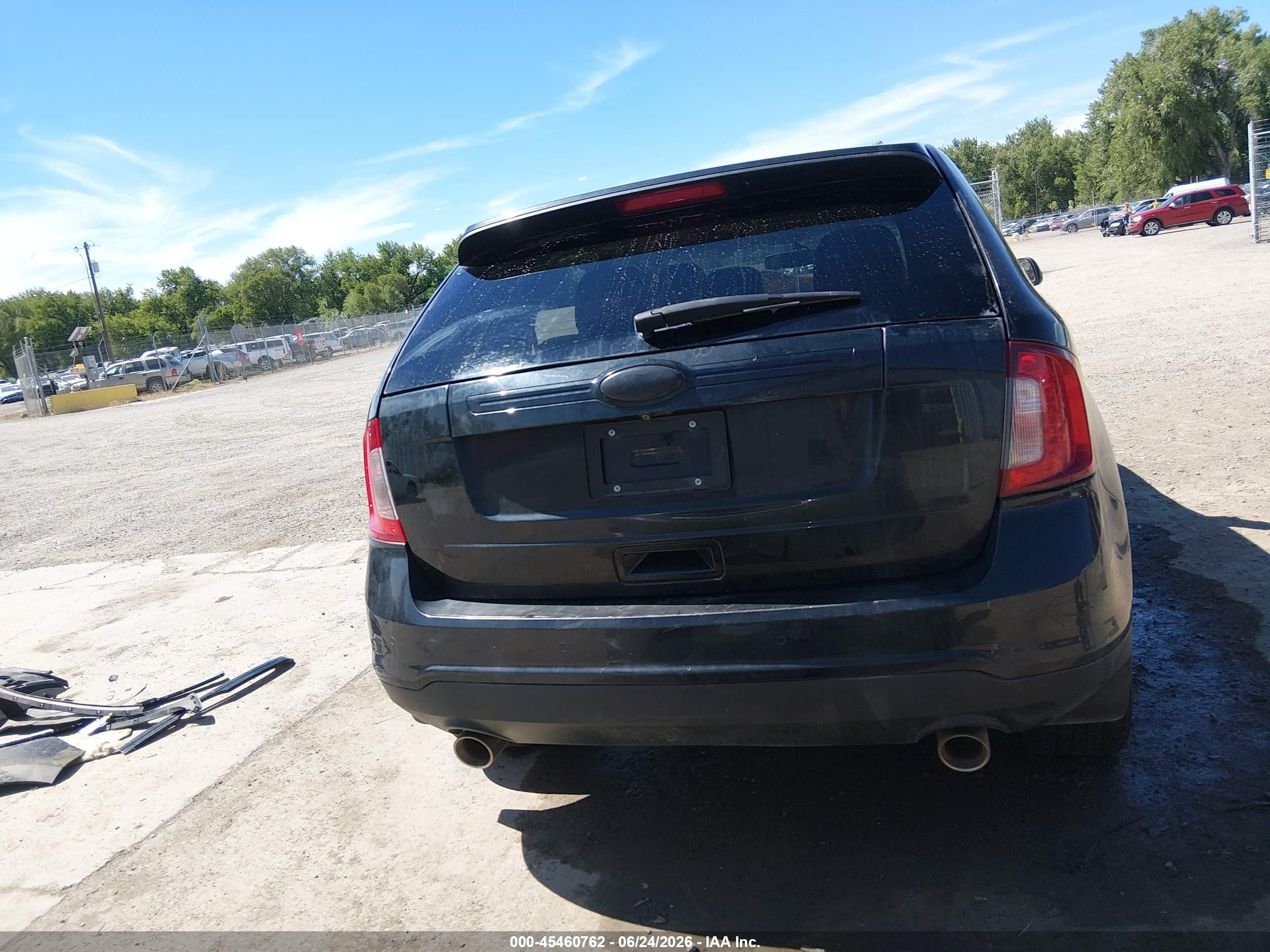 2013 Ford Edge Sel Black vin: 2FMDK4JC5DBC00030