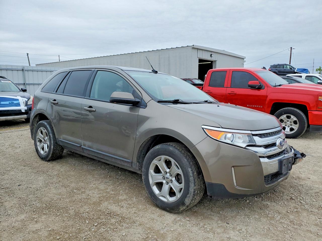 2013 Ford Edge Sel Gray vin: 2FMDK4JC5DBC11254