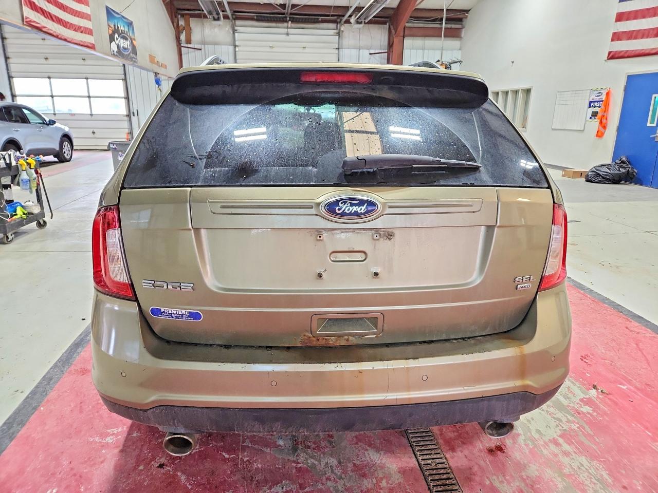 2013 Ford Edge Sel Зеленый vin: 2FMDK4JC5DBC27129