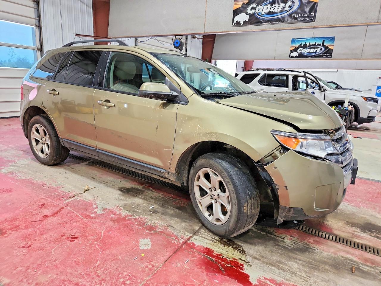 2013 Ford Edge Sel Зеленый vin: 2FMDK4JC5DBC27129