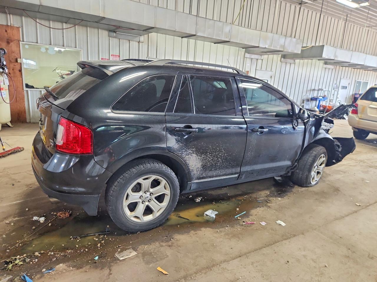2013 Ford Edge Sel Black vin: 2FMDK4JC5DBC46814