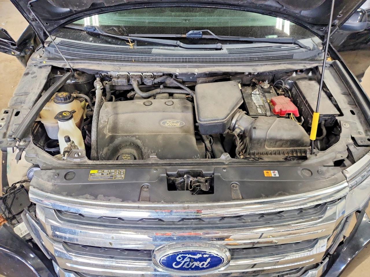 2013 Ford Edge Sel Black vin: 2FMDK4JC5DBC46814