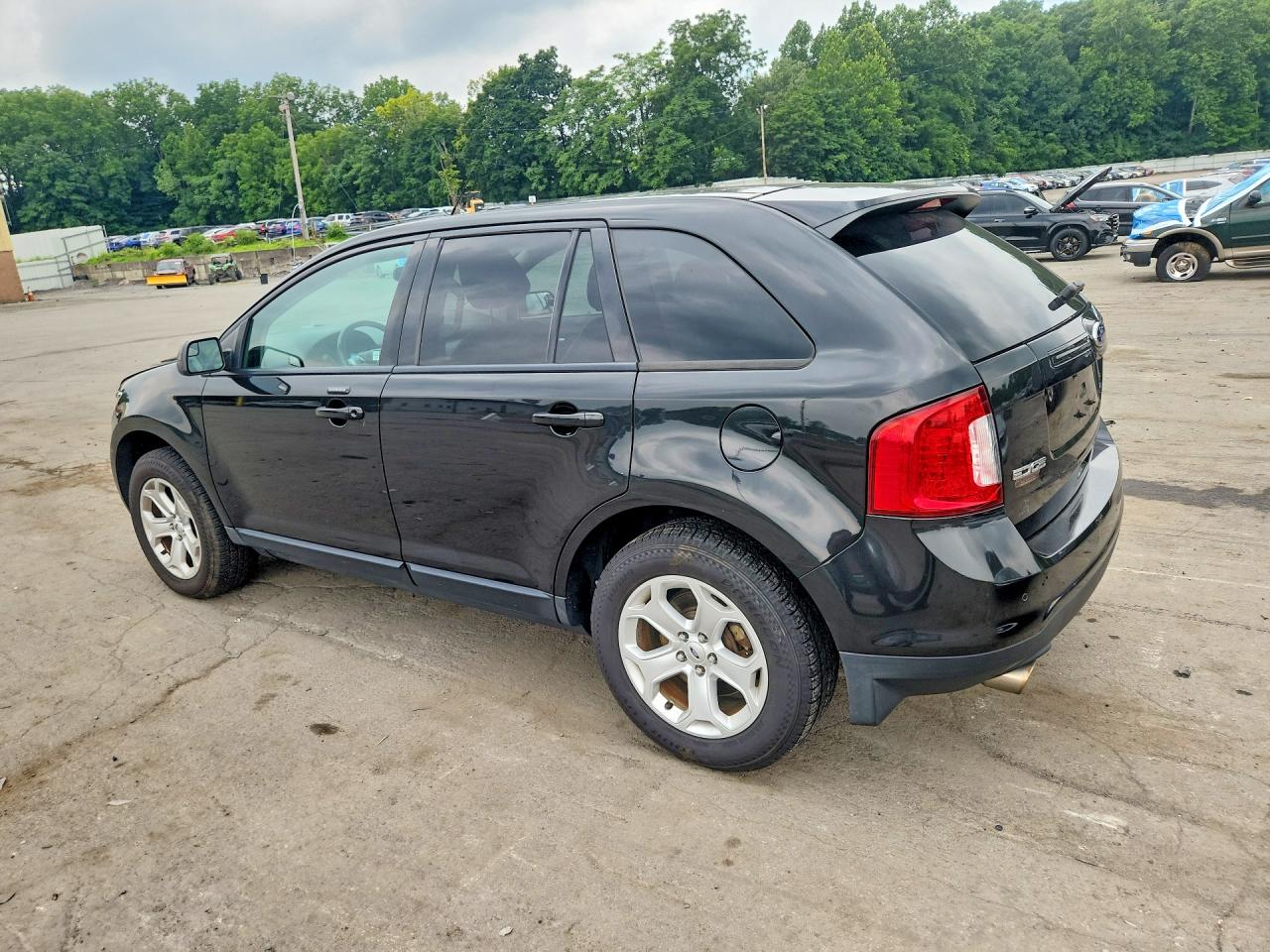 2013 Ford Edge Sel Black vin: 2FMDK4JC5DBC48241
