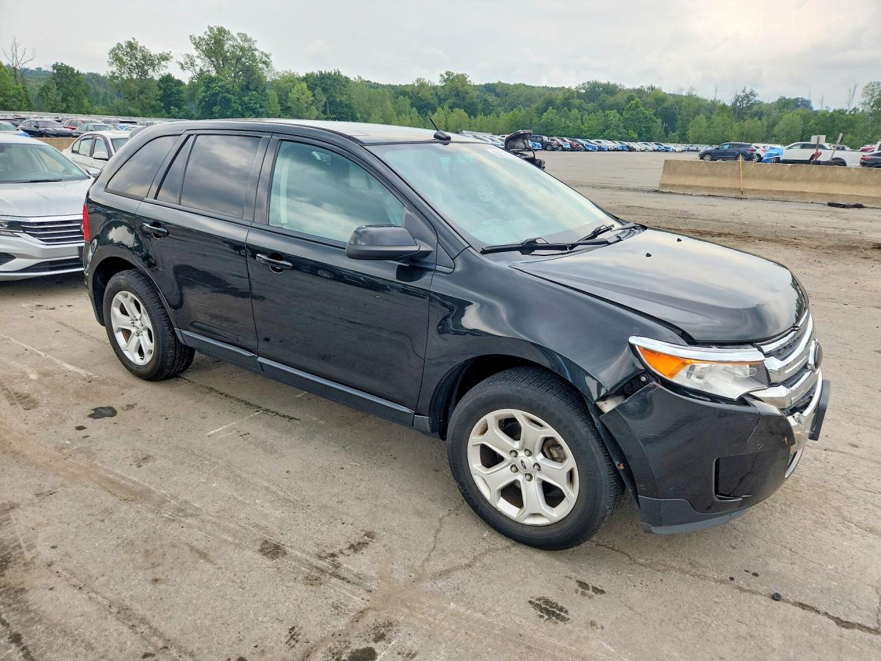 2013 Ford Edge Sel Black vin: 2FMDK4JC5DBC48241