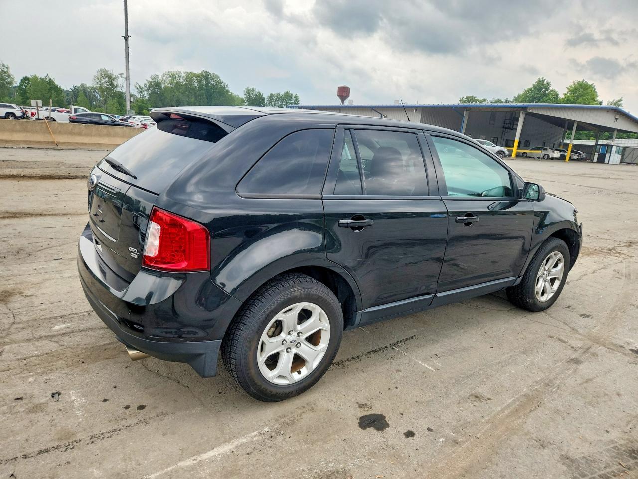2013 Ford Edge Sel Black vin: 2FMDK4JC5DBC48241