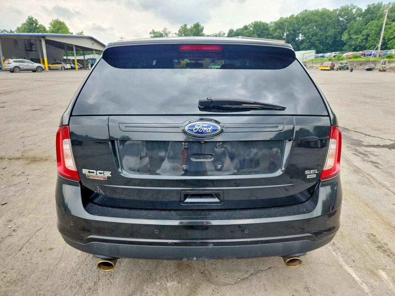 2013 Ford Edge Sel Black vin: 2FMDK4JC5DBC48241