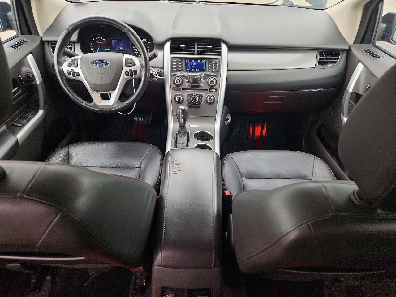 2013 Ford Edge Sel Black vin: 2FMDK4JC5DBC48241