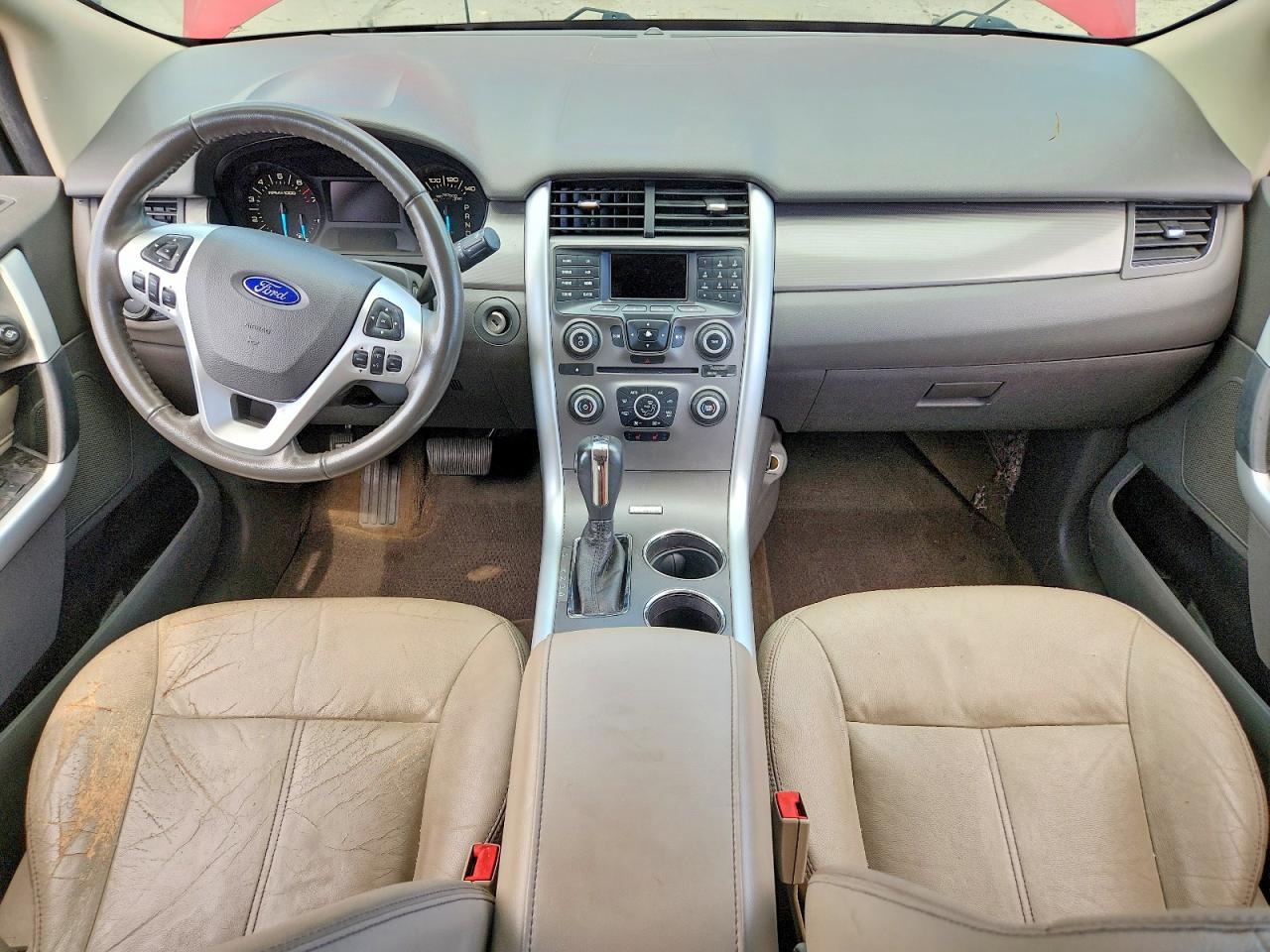 2013 Ford Edge Sel Red vin: 2FMDK4JC5DBC73320