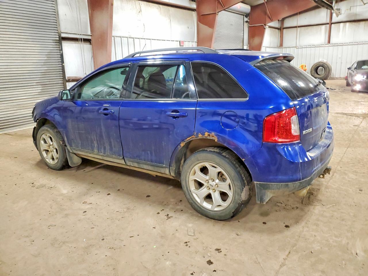 2013 Ford Edge Sel Blue vin: 2FMDK4JC5DBC78890