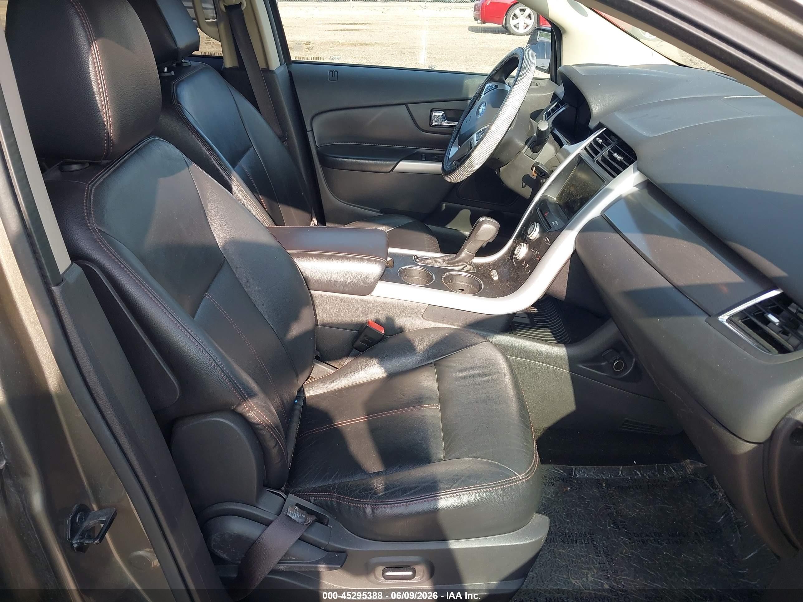 2013 Ford Edge Sel Коричневый vin: 2FMDK4JC5DBE05525