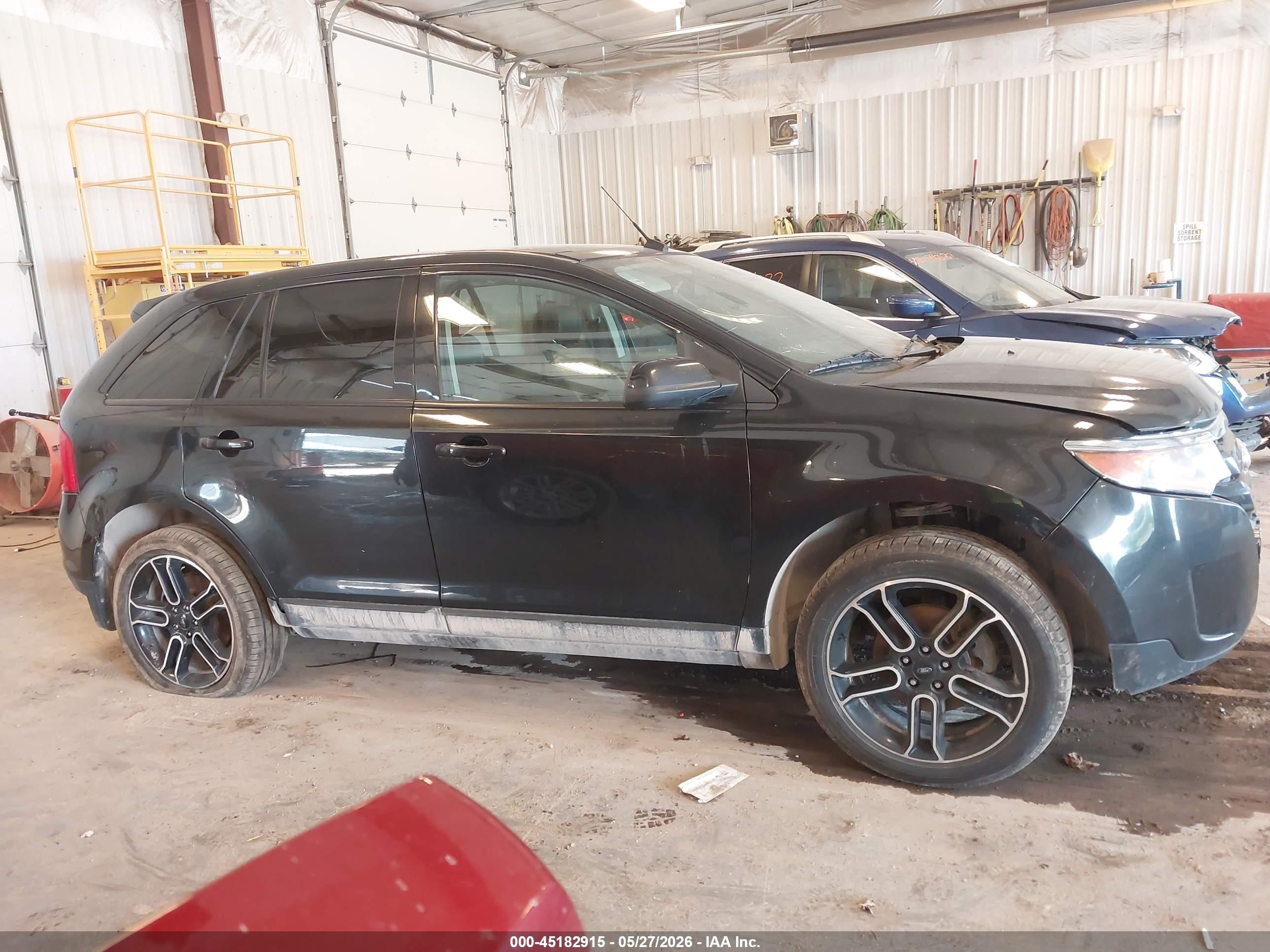 2014 Ford Edge Sel Black vin: 2FMDK4JC5EBA12691
