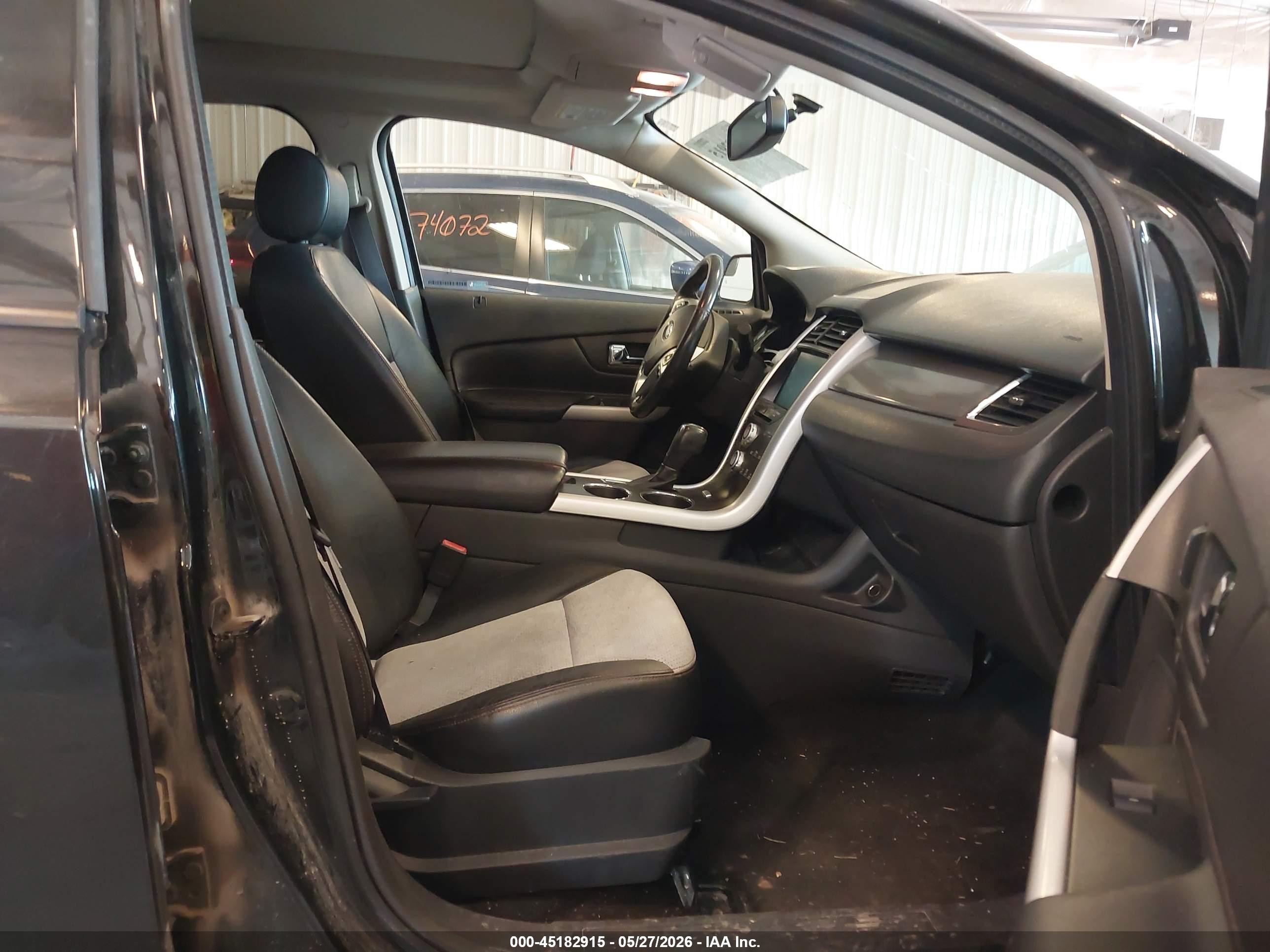 2014 Ford Edge Sel Black vin: 2FMDK4JC5EBA12691
