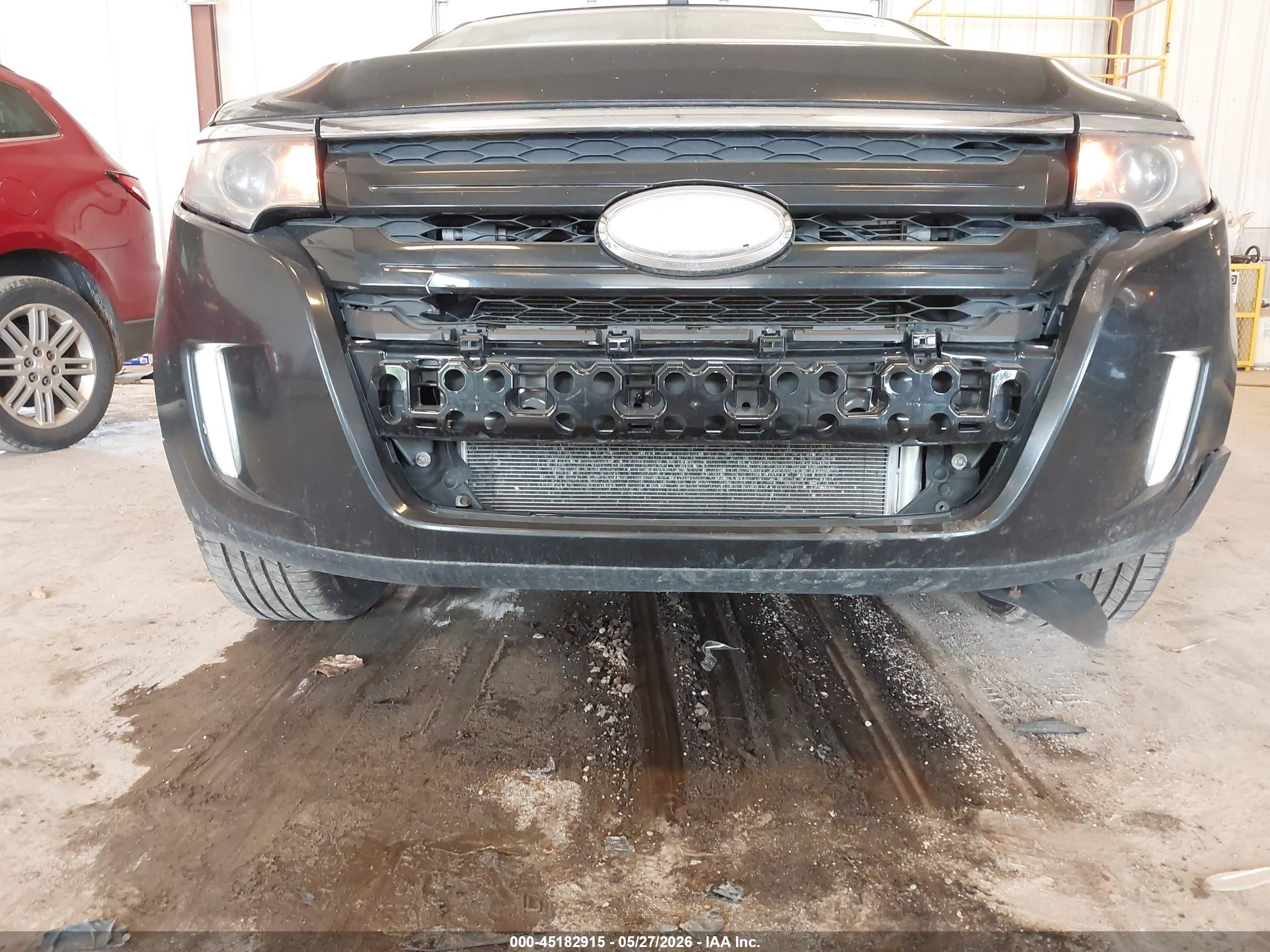 2014 Ford Edge Sel Black vin: 2FMDK4JC5EBA12691