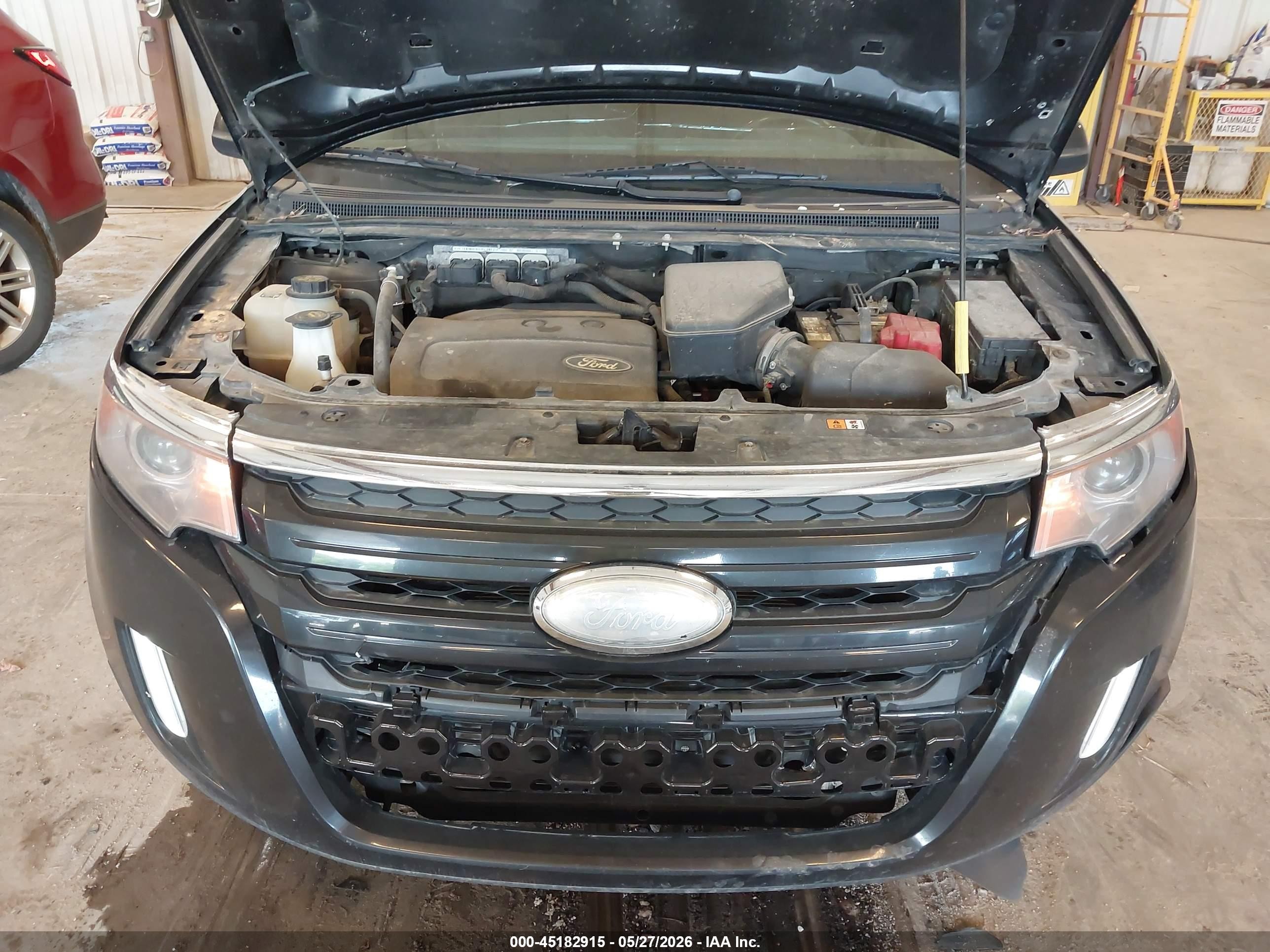 2014 Ford Edge Sel Black vin: 2FMDK4JC5EBA12691