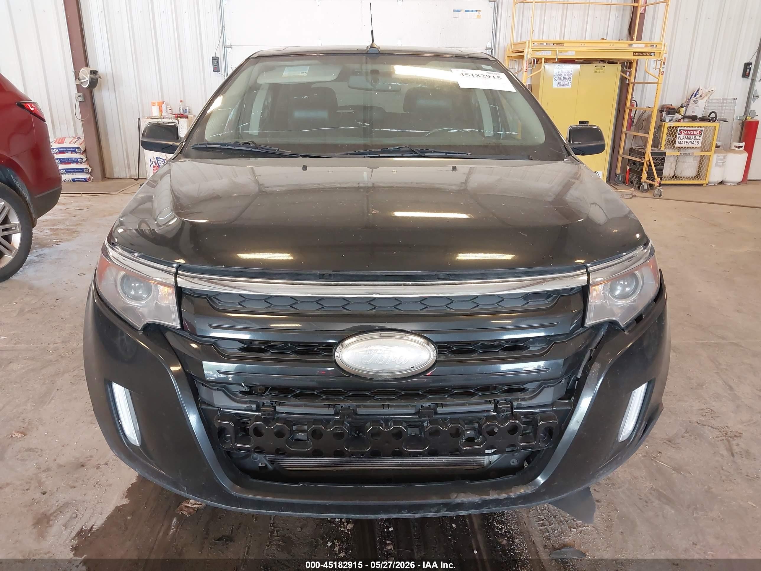 2014 Ford Edge Sel Black vin: 2FMDK4JC5EBA12691