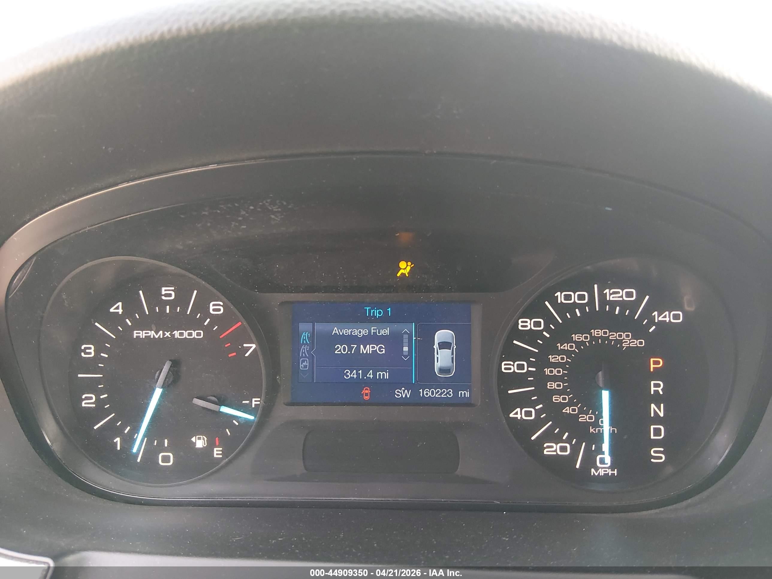 2014 Ford Edge Sel Brown vin: 2FMDK4JC5EBA20502