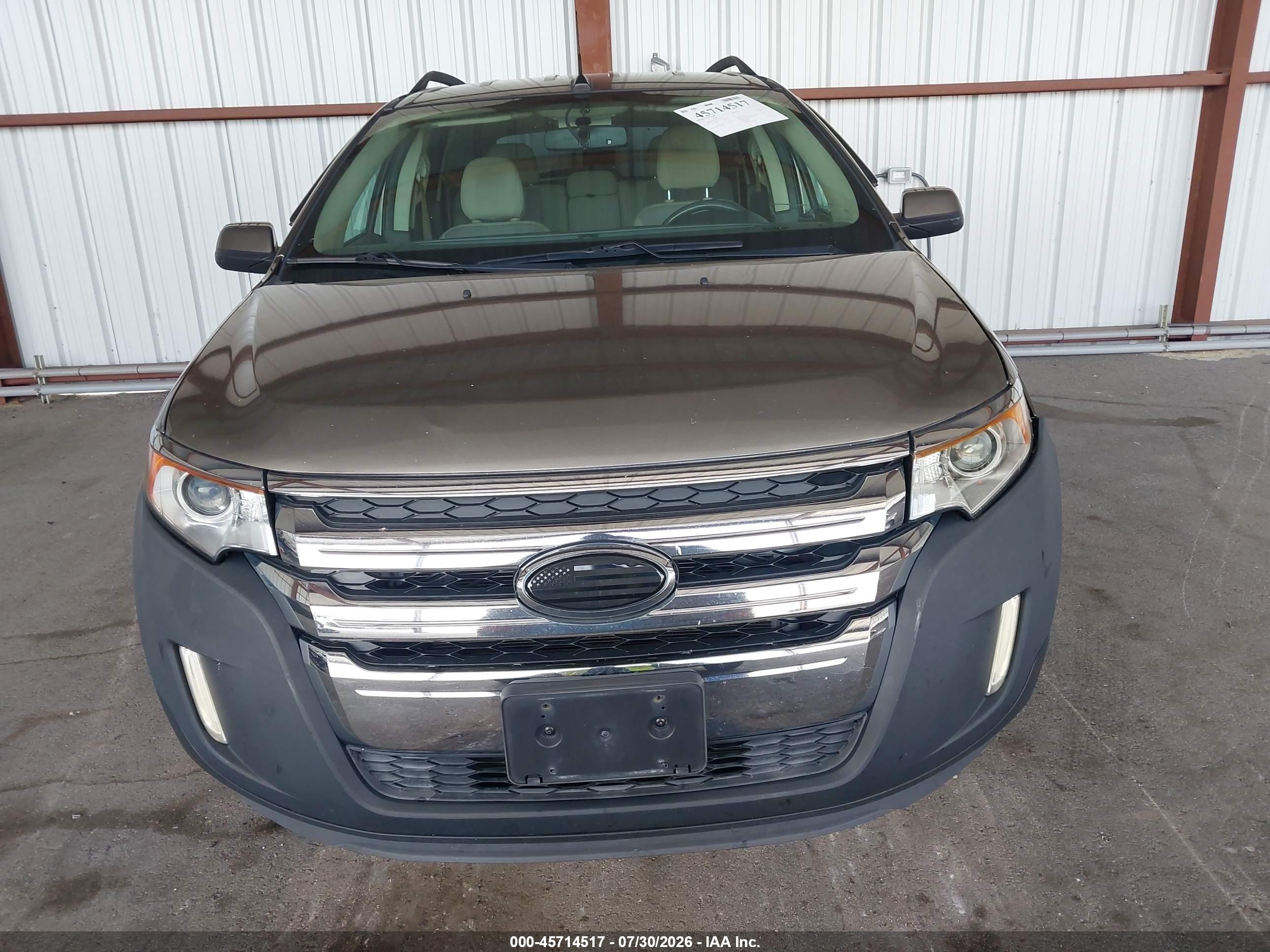 2014 Ford Edge Sel Gray vin: 2FMDK4JC5EBA75709