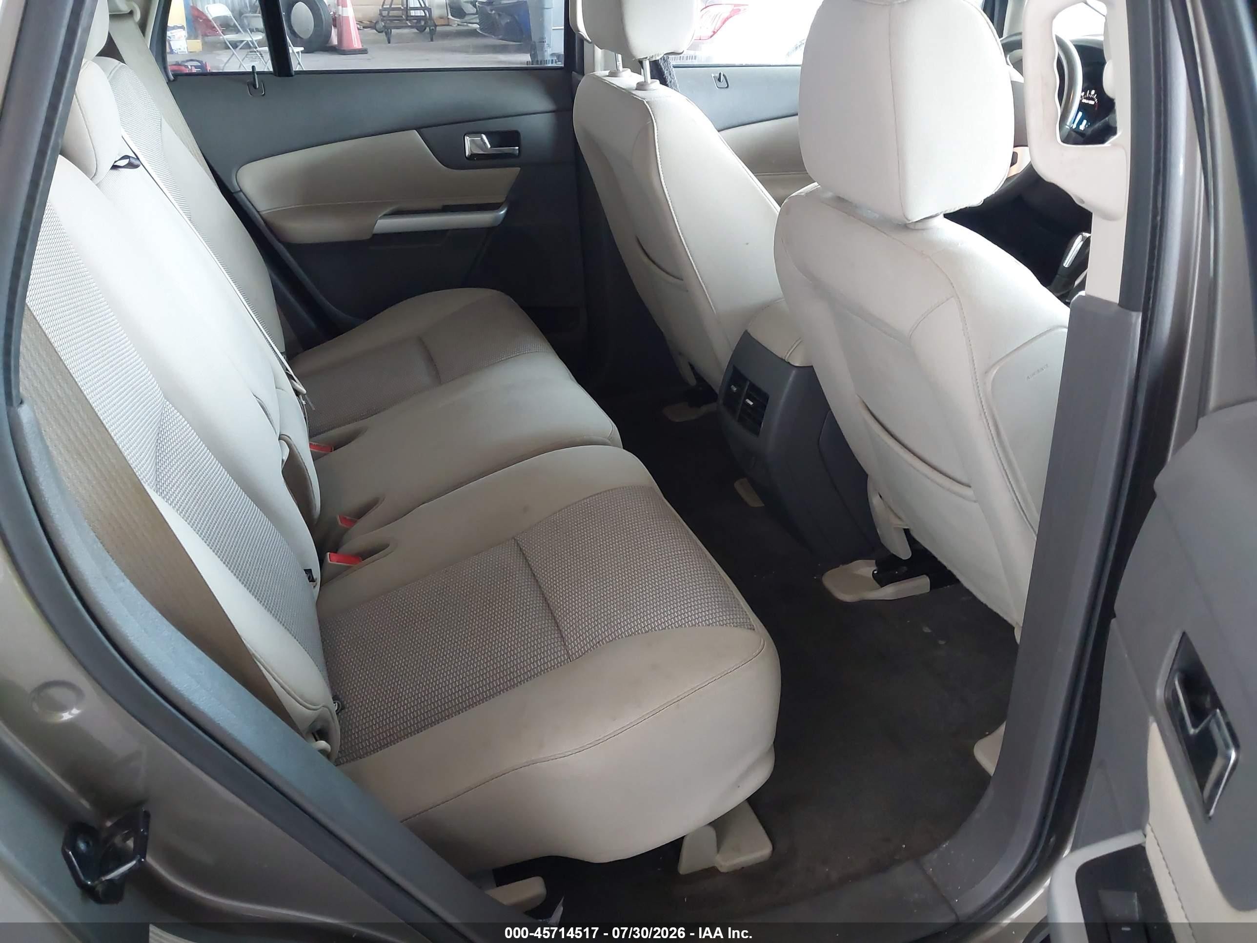 2014 Ford Edge Sel Gray vin: 2FMDK4JC5EBA75709