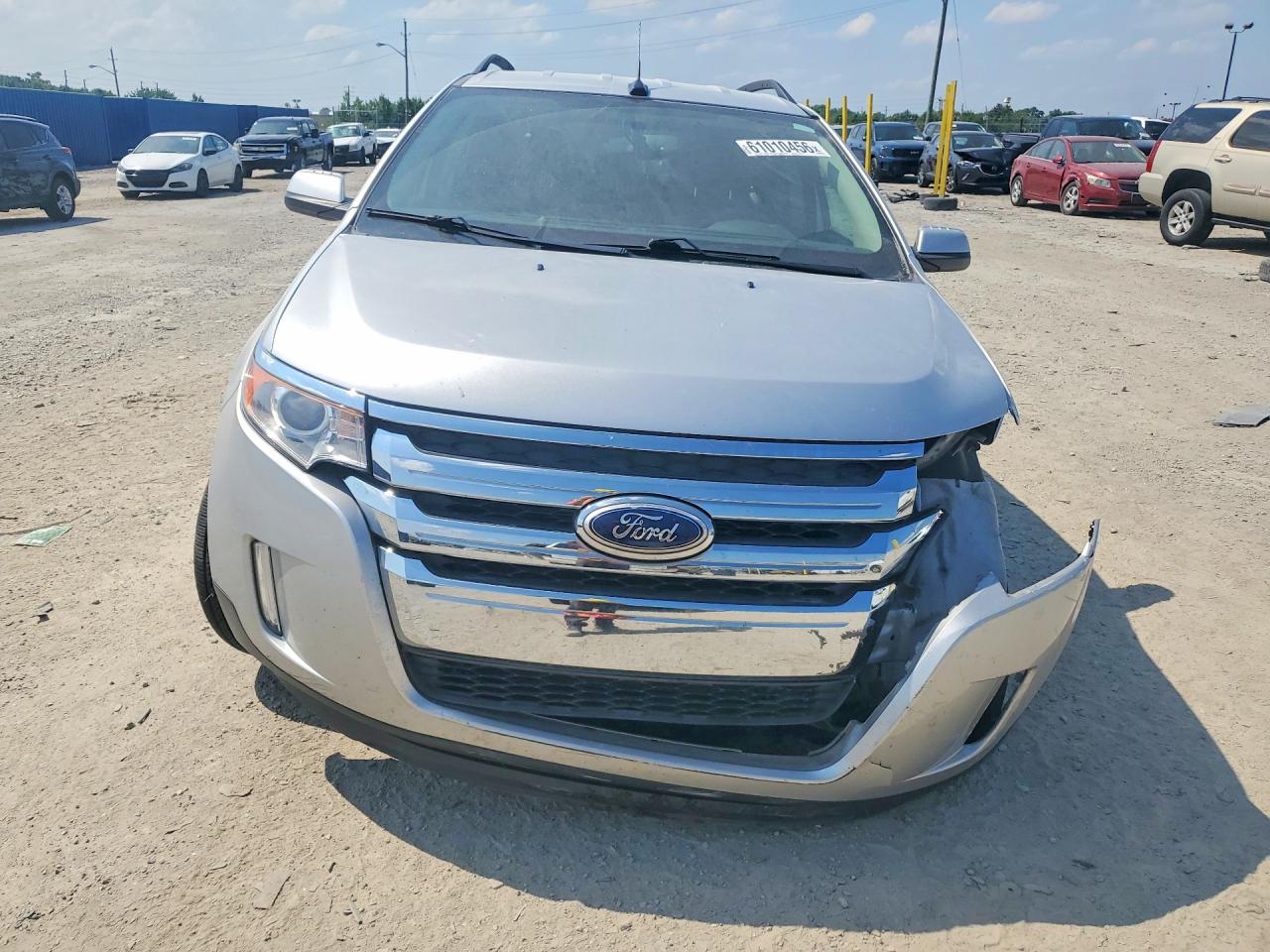 2014 Ford Edge Sel Silver vin: 2FMDK4JC5EBB17652