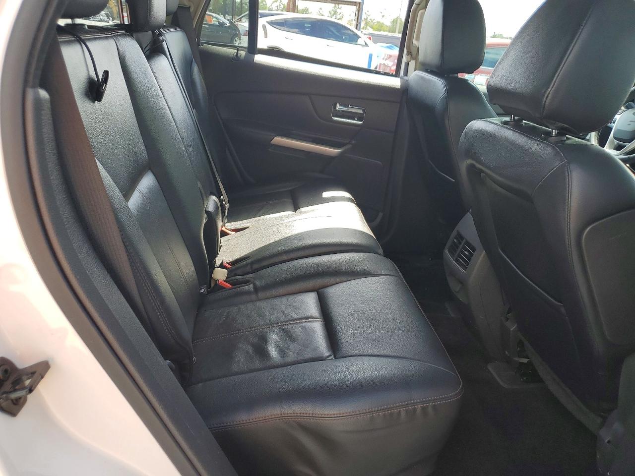 2014 Ford Edge Sel White vin: 2FMDK4JC5EBB27341