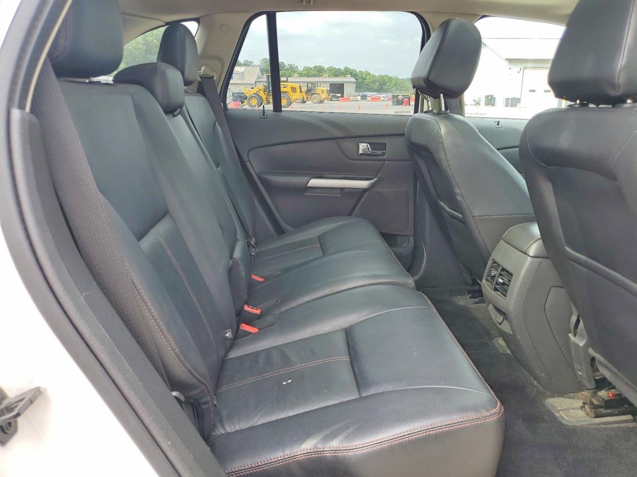 2014 Ford Edge Sel White vin: 2FMDK4JC5EBB43958