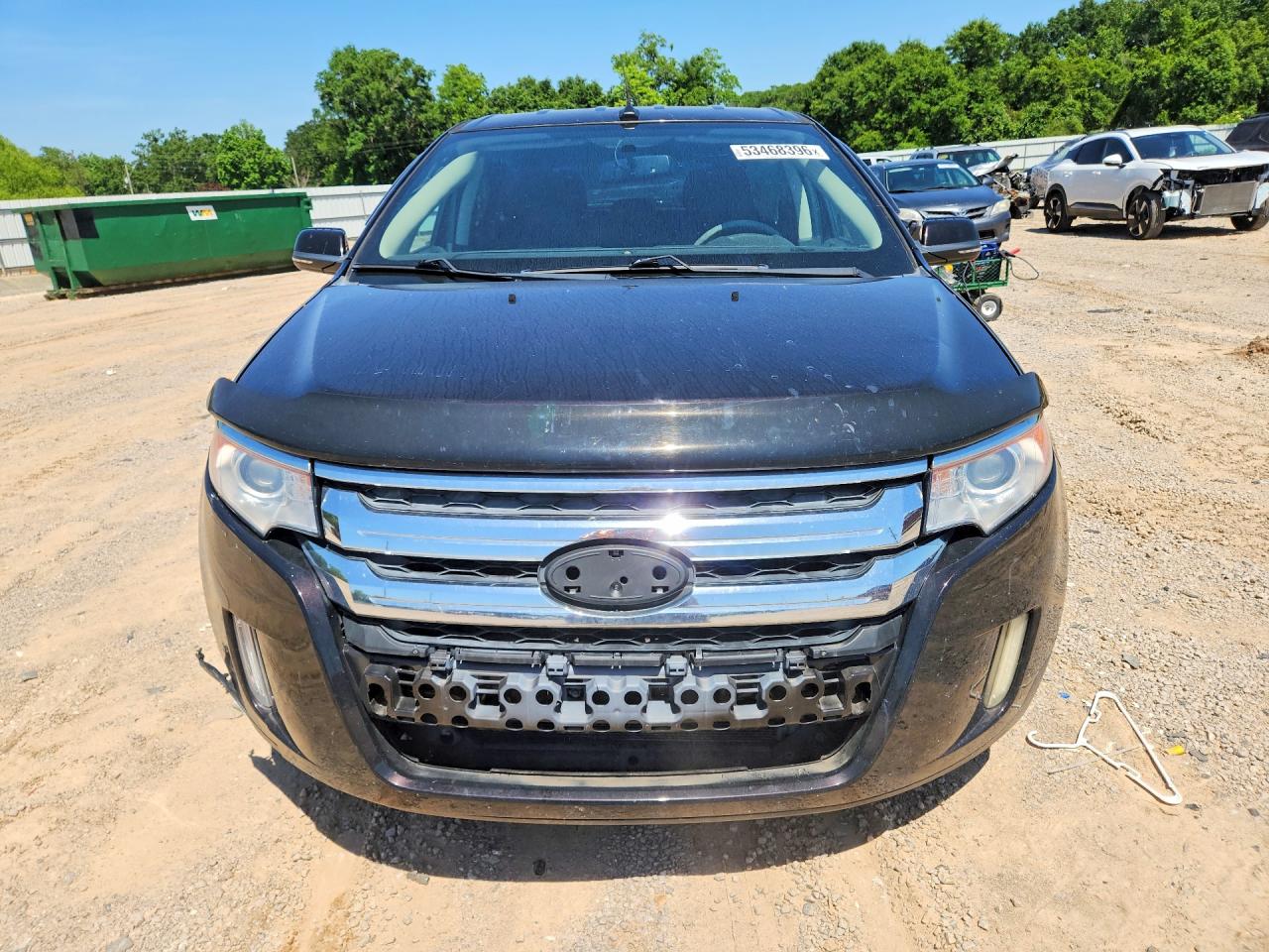 2014 Ford Edge Sel Black vin: 2FMDK4JC5EBB53857
