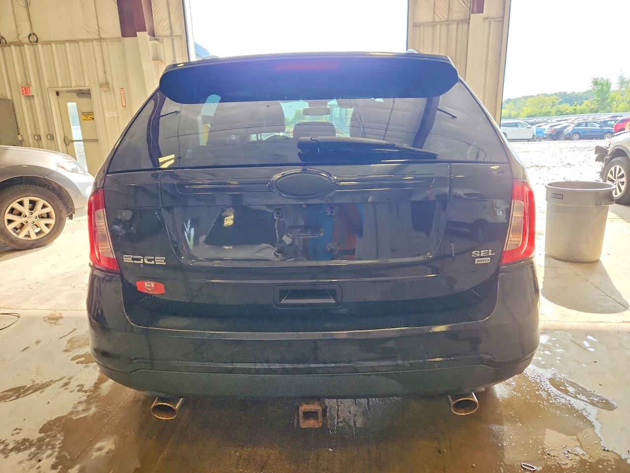 2014 Ford Edge Sel Black vin: 2FMDK4JC5EBB54443