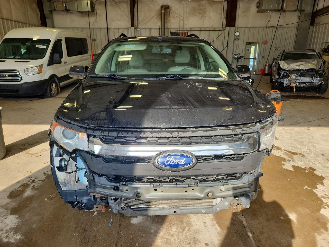2014 Ford Edge Sel Black vin: 2FMDK4JC5EBB54443