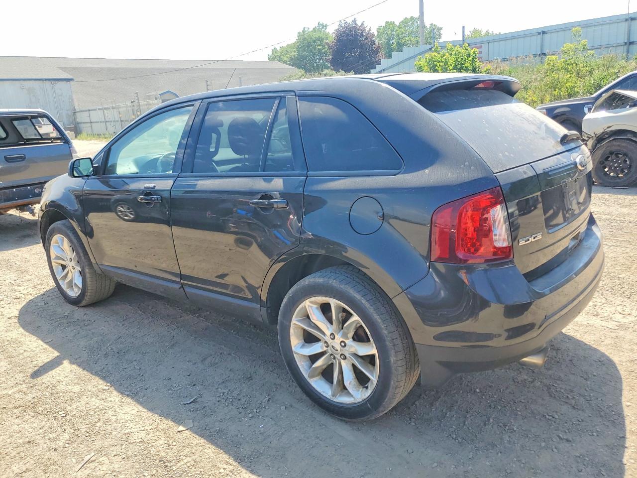2014 Ford Edge Sel Black vin: 2FMDK4JC5EBB79990