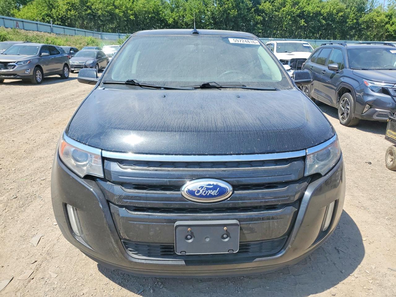 2014 Ford Edge Sel Black vin: 2FMDK4JC5EBB79990