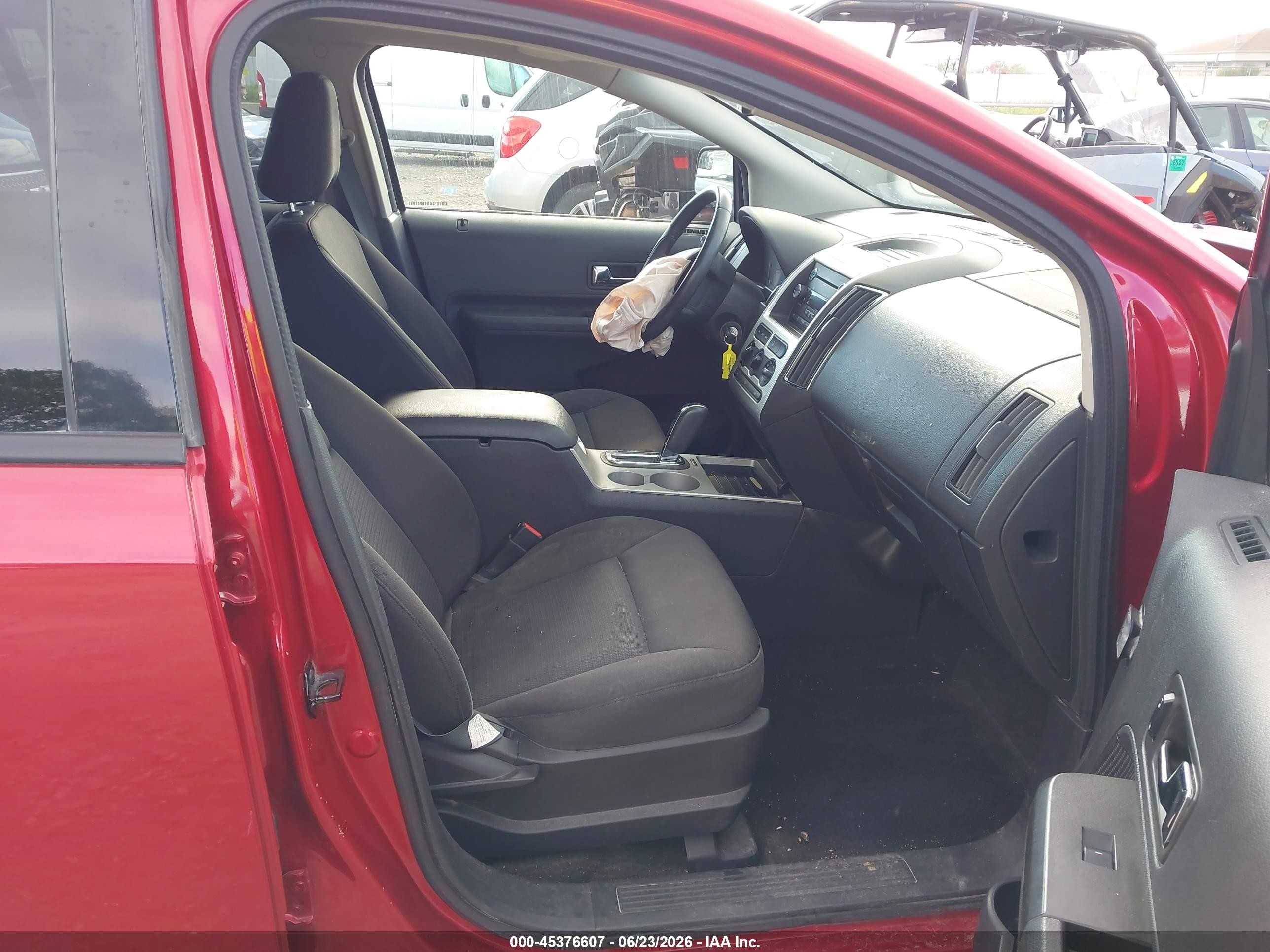 2010 Ford Edge Sel Красный vin: 2FMDK4JC6ABA56290