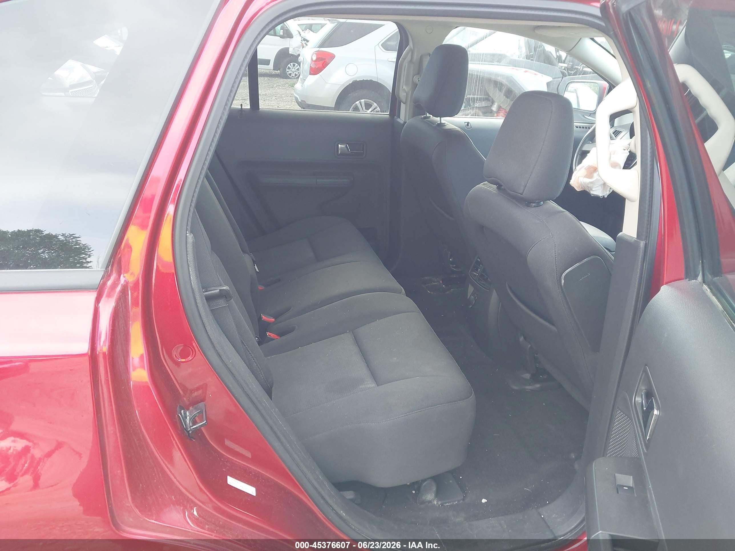 2010 Ford Edge Sel Красный vin: 2FMDK4JC6ABA56290
