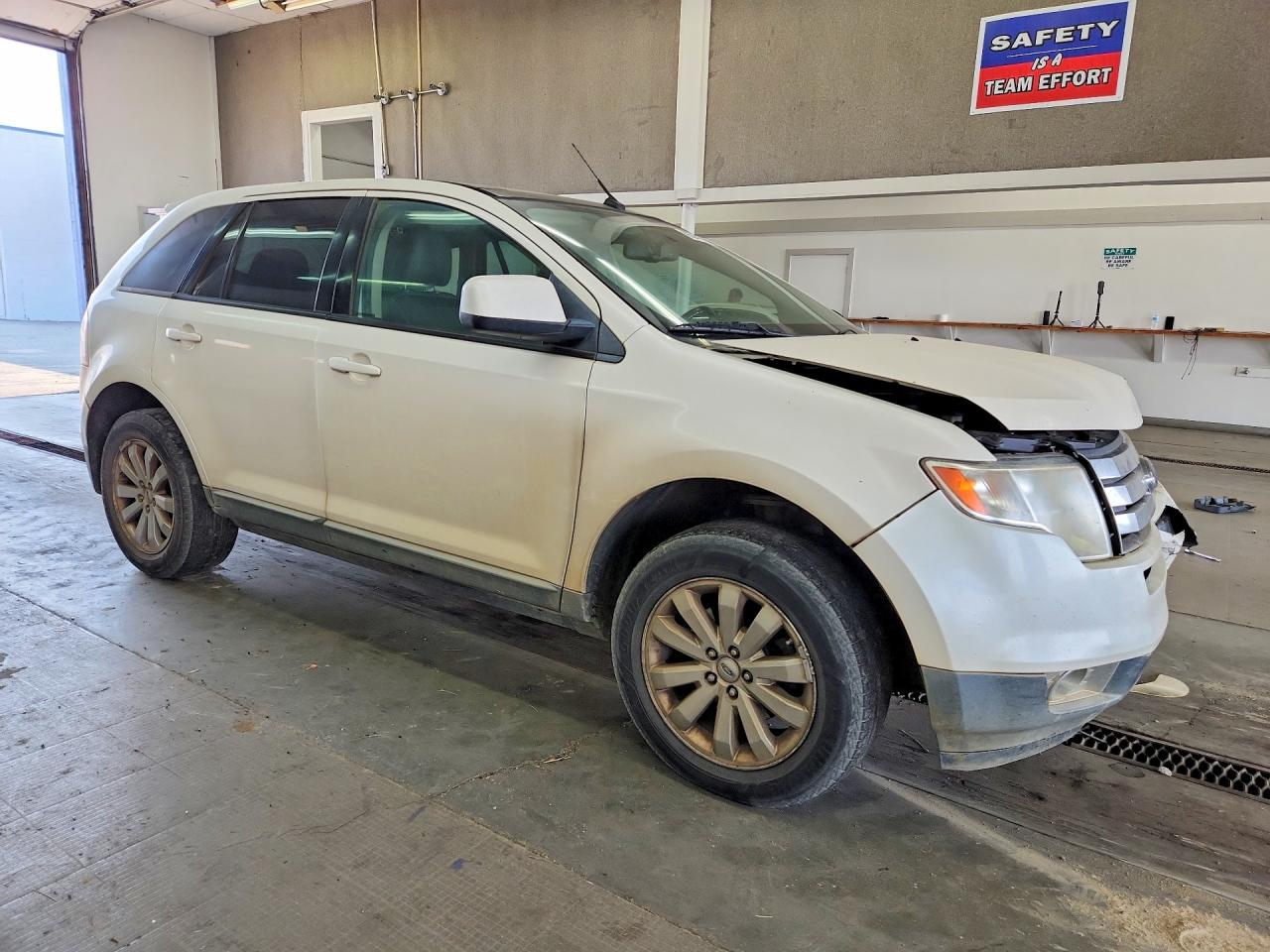 2010 Ford Edge Sel White vin: 2FMDK4JC6ABA77477