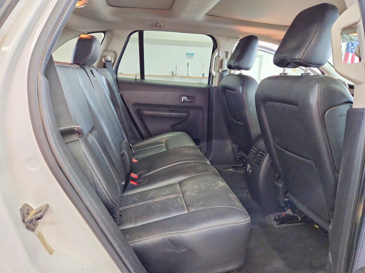 2010 Ford Edge Sel White vin: 2FMDK4JC6ABA77477