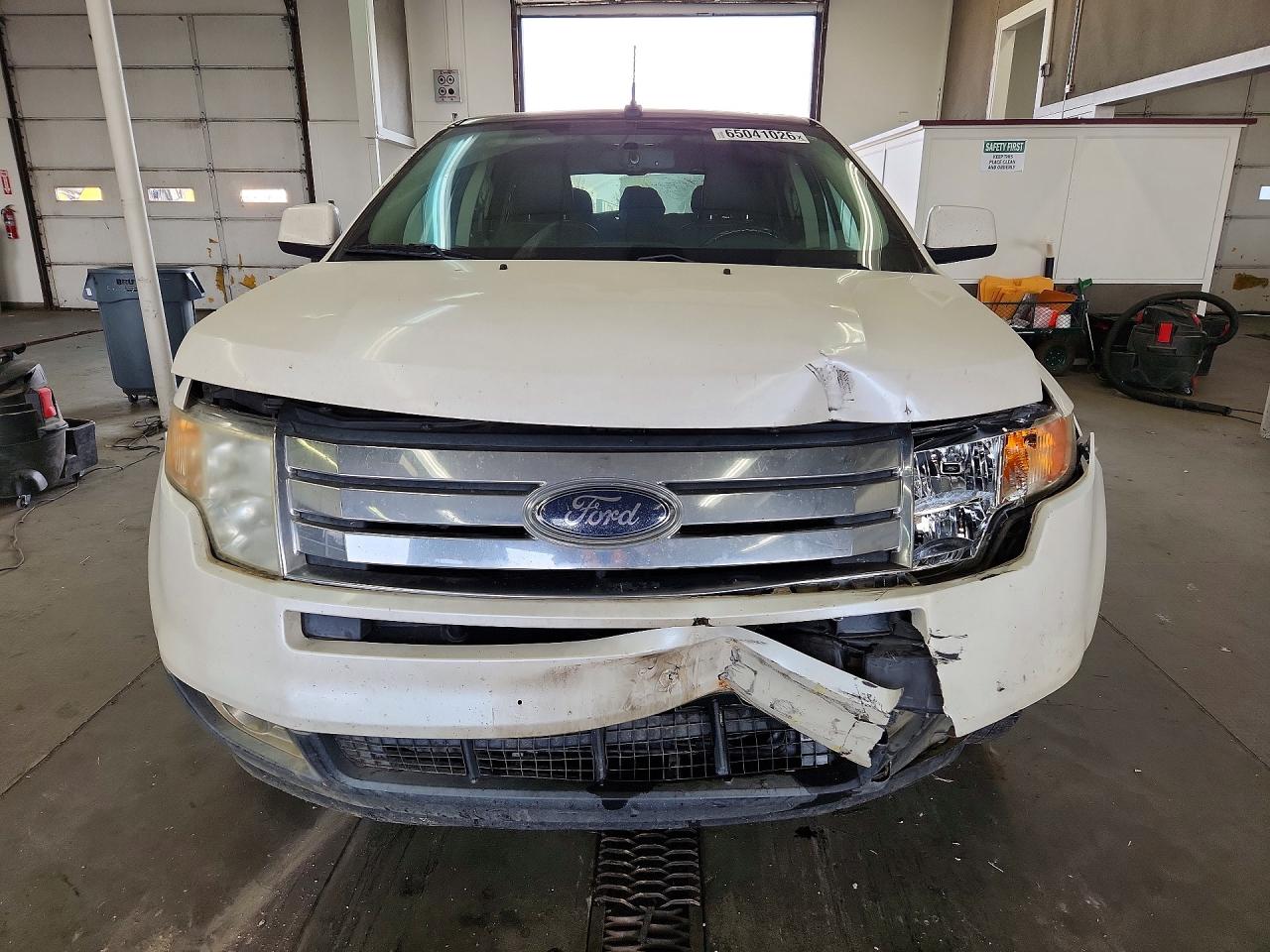 2010 Ford Edge Sel White vin: 2FMDK4JC6ABA77477