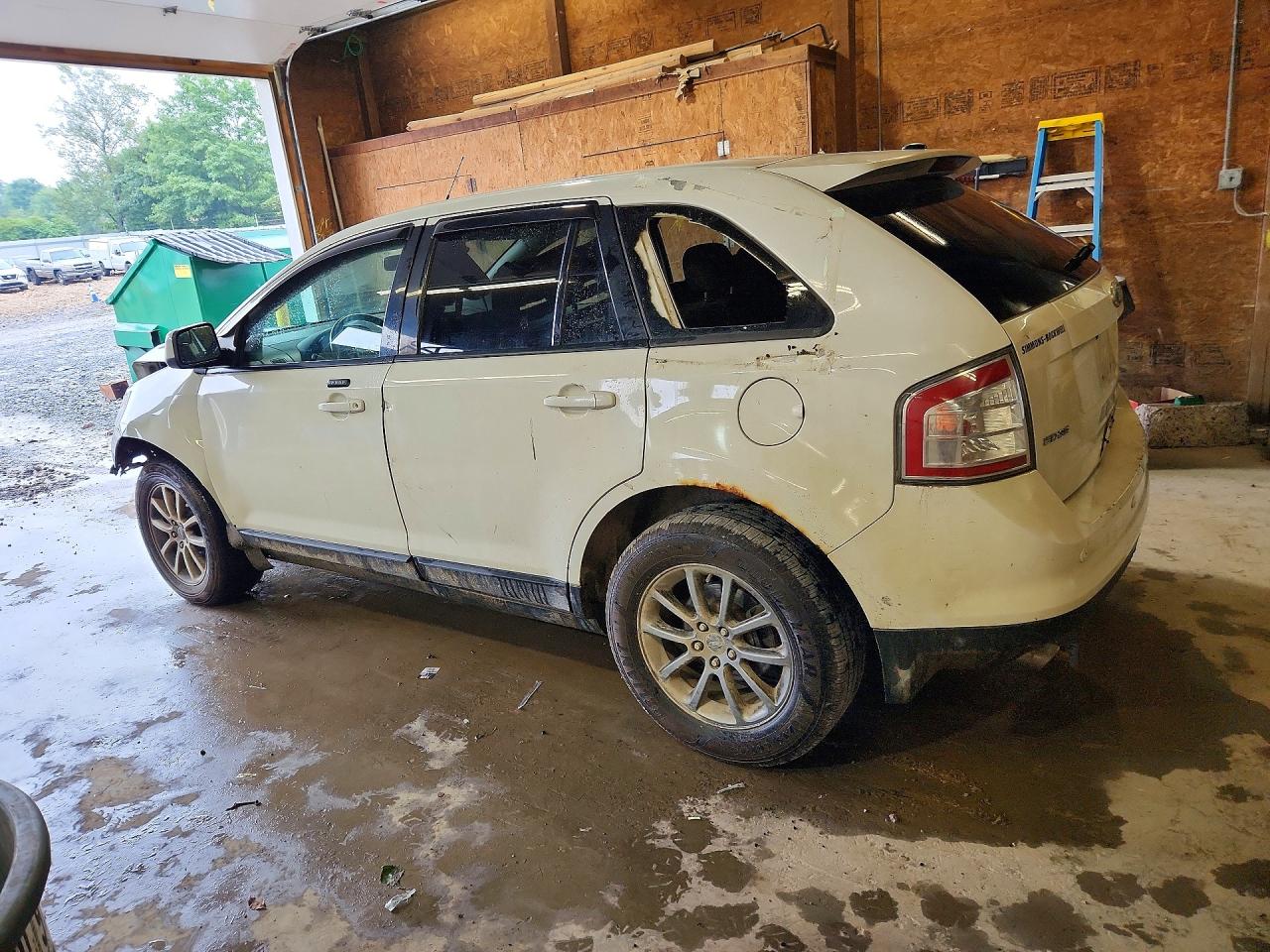 2010 Ford Edge Sel White vin: 2FMDK4JC6ABB60178