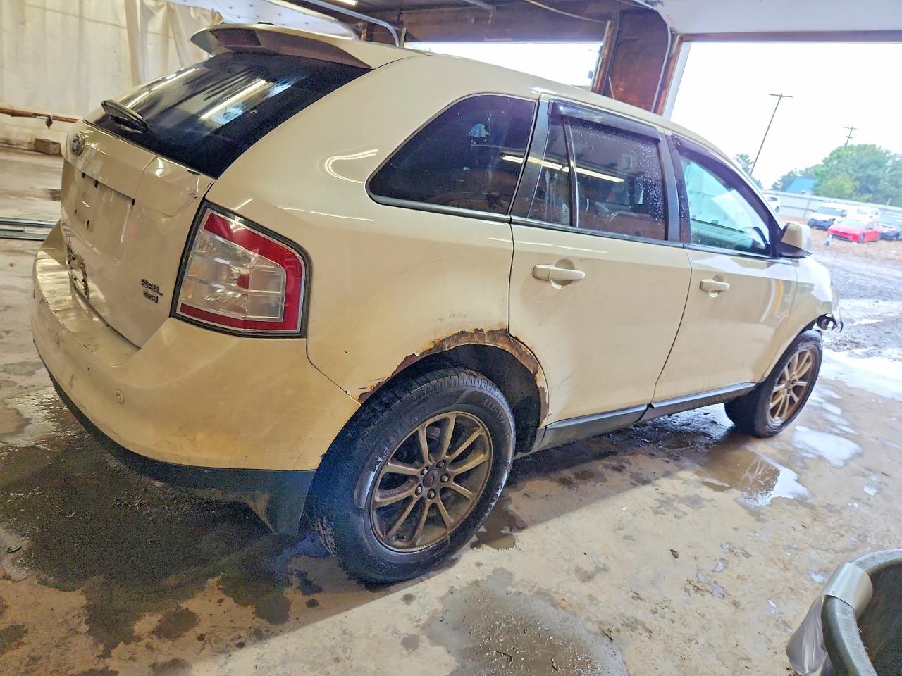2010 Ford Edge Sel White vin: 2FMDK4JC6ABB60178