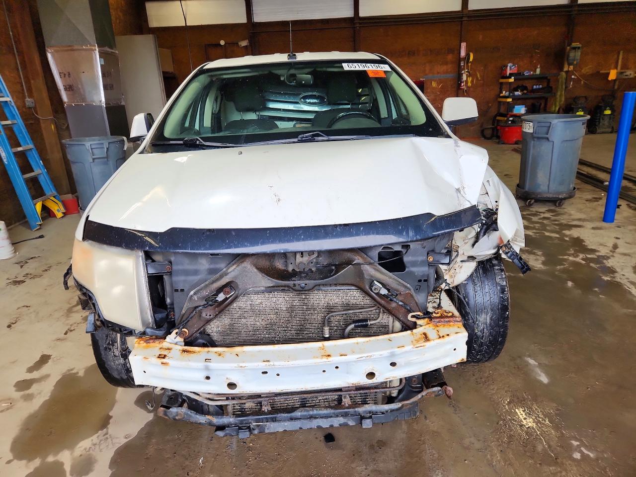 2010 Ford Edge Sel White vin: 2FMDK4JC6ABB60178