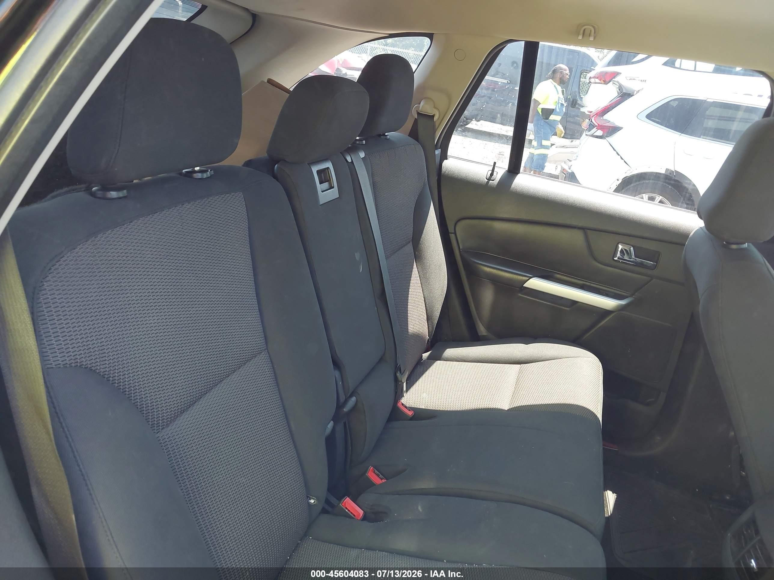 2011 Ford Edge Sel Black vin: 2FMDK4JC6BBB58013