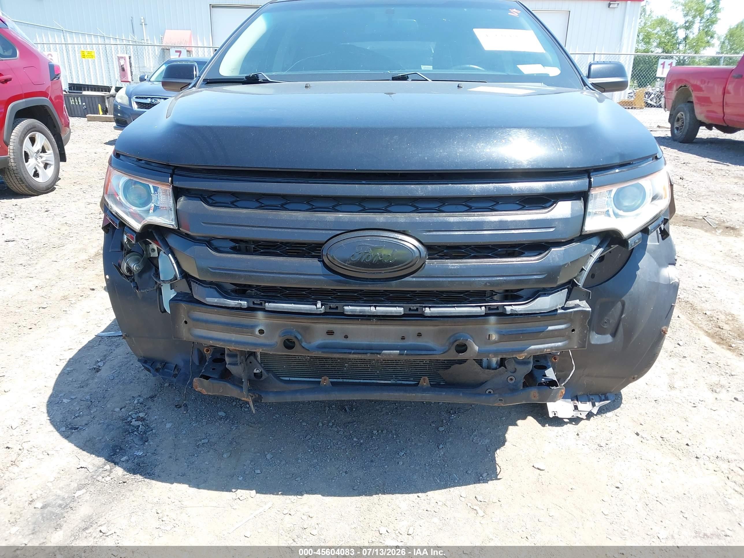 2011 Ford Edge Sel Black vin: 2FMDK4JC6BBB58013