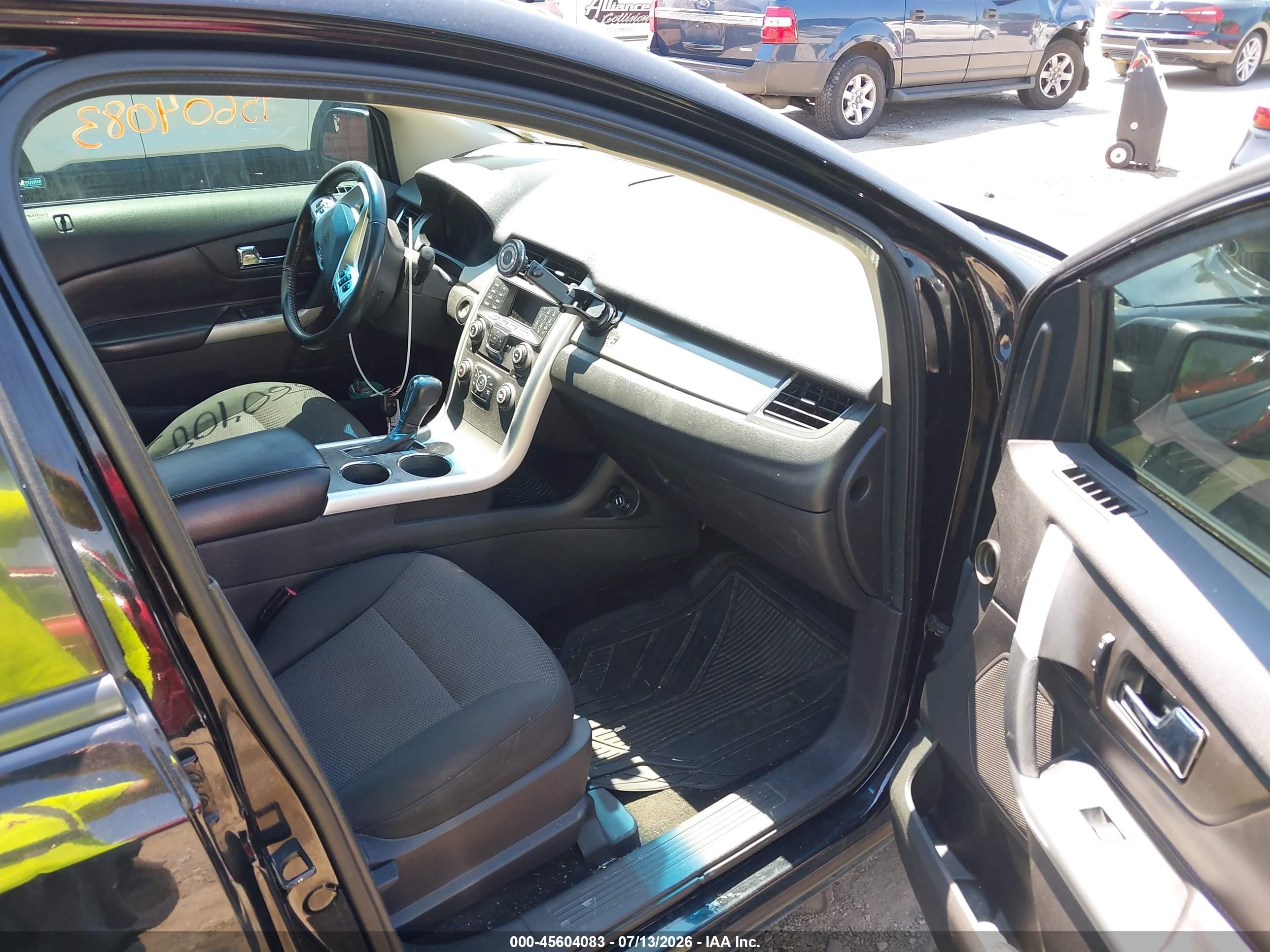 2011 Ford Edge Sel Black vin: 2FMDK4JC6BBB58013