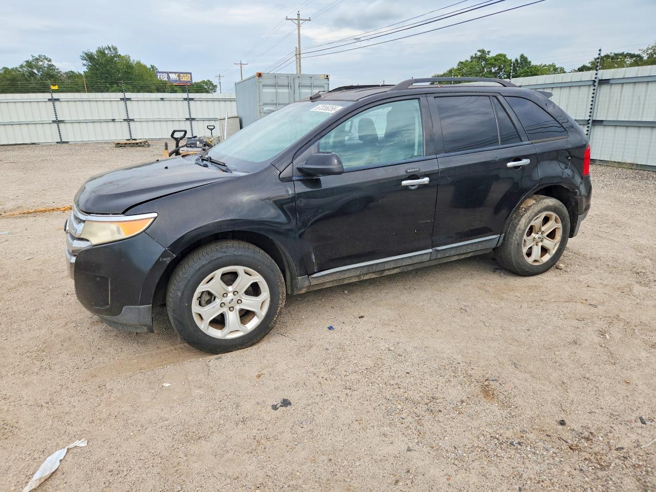 2011 Ford Edge Sel Black vin: 2FMDK4JC6BBB65947
