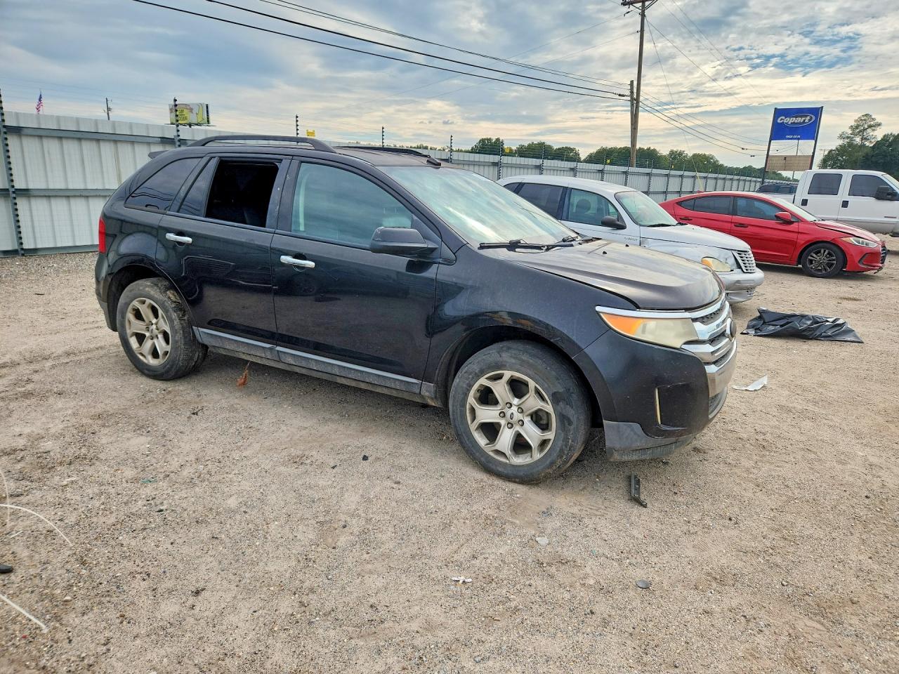 2011 Ford Edge Sel Black vin: 2FMDK4JC6BBB65947