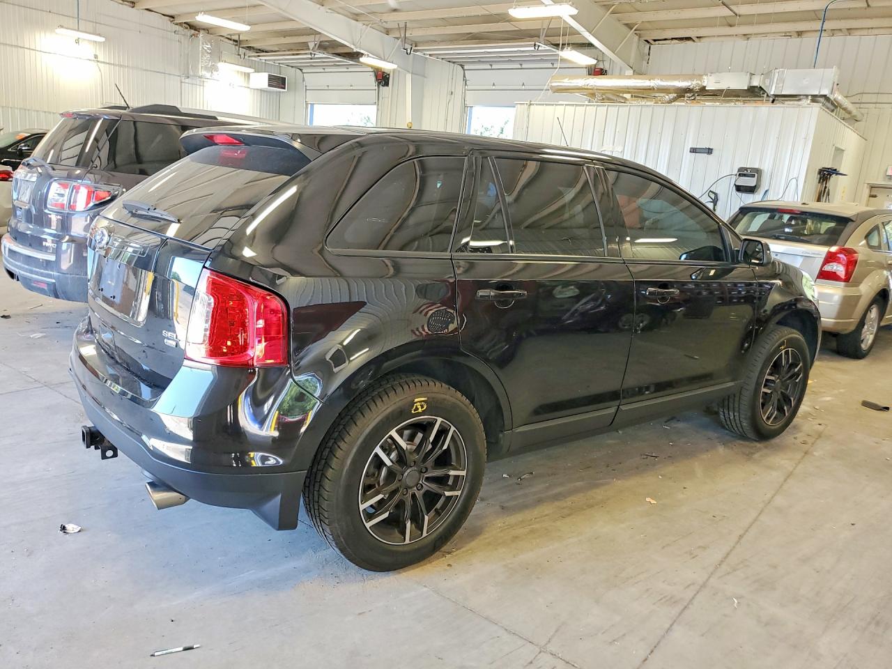2012 Ford Edge Sel Black vin: 2FMDK4JC6CBA52405